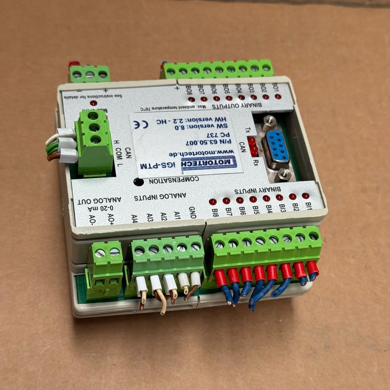 Motortech / ComAp – IGS-PTM – Analog/Binary Input and Output Extension Module