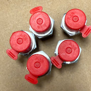 5PCs Parker – M6MSC3/8R-316 – 6mm to 3/8" BSPP Connector