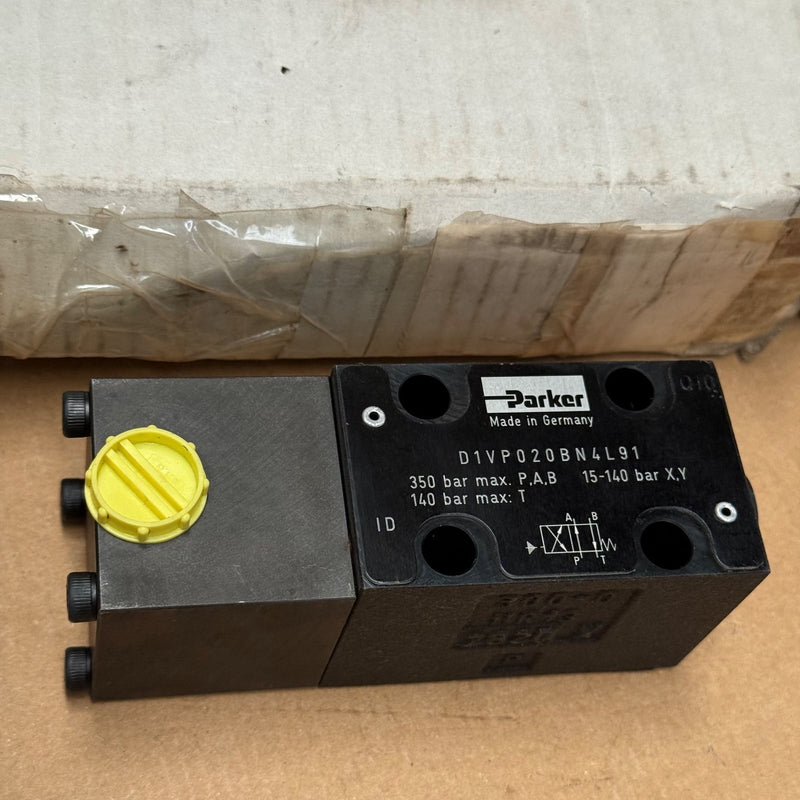 Parker – D1VP020BN4L91 – D1VP Hydraulically Operated Directional Control Valve