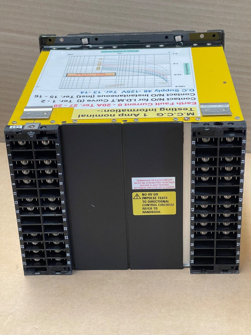 CONVERTEAM / ALSTOM – MCGG52H1CB0753B – Earth Fault Safety Relay (48/125 V)