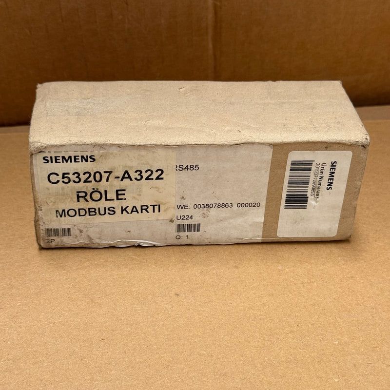 Siemens – C53207-A322-B101-4 – PLC Add-On Board