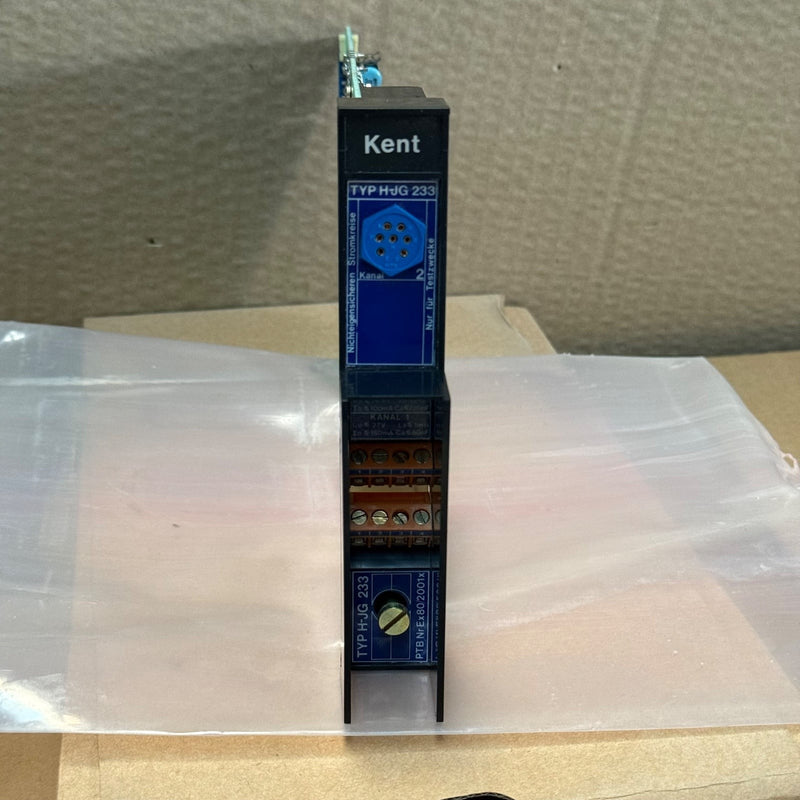 ABB / Kent – H-JG 233 – Intrinsically Safe Zener Barrier