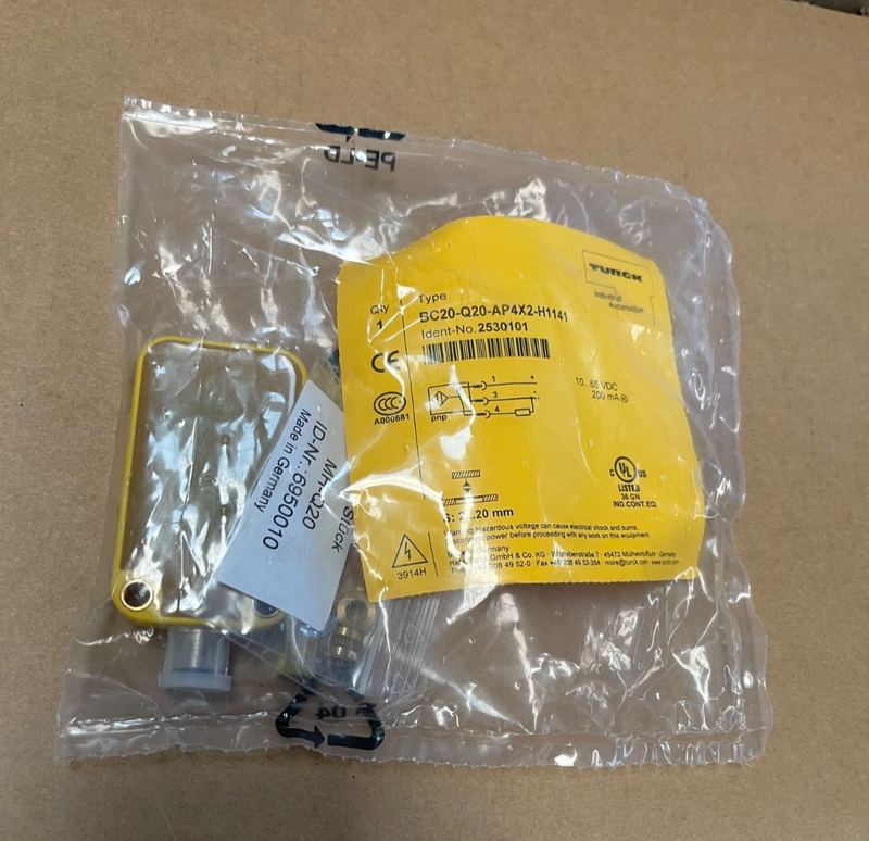 Turck – BC20‑Q20‑AP4X2‑H1141 – Capacitive Proximity Sensor 20 mm PNP