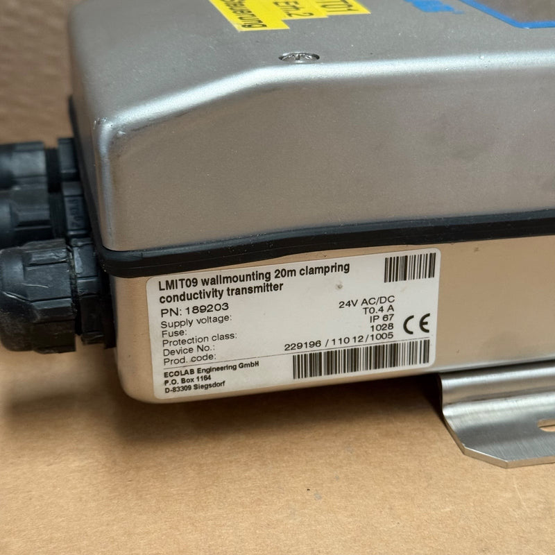 Ecolab – LMIT09 (189203) – Wall-Mounting Inductive Conductivity Transmitter