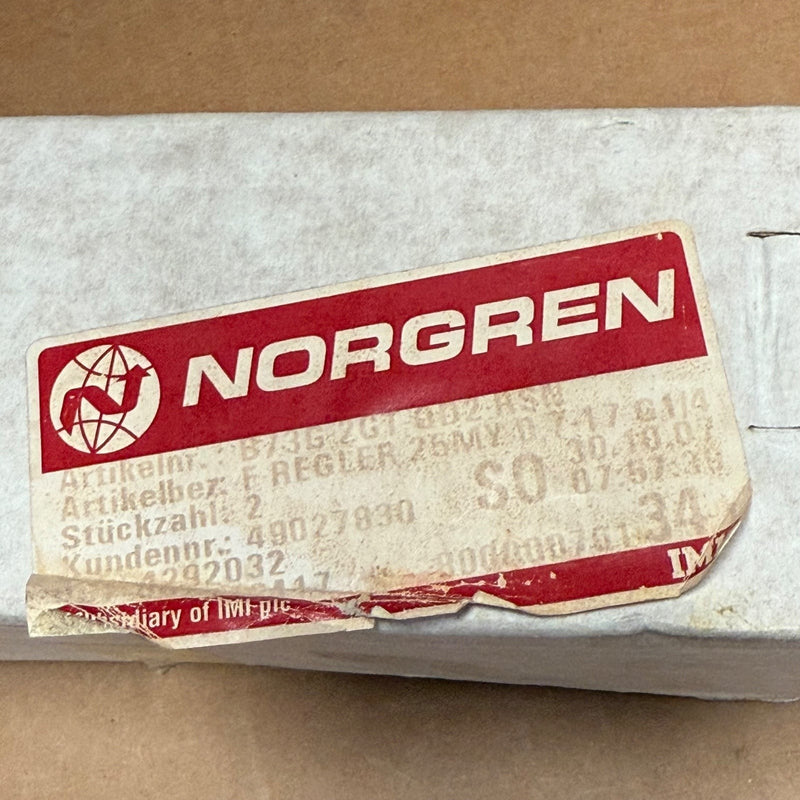IMI Norgren – B73G-2GT-QD2-RSN – Excelon Filter / Pressure Regulator
