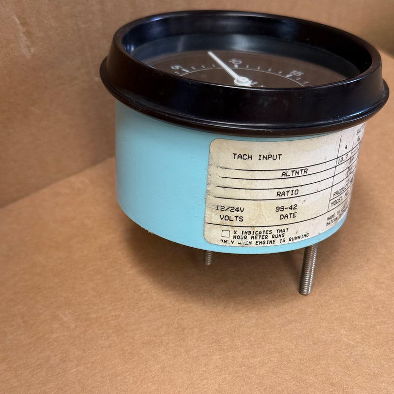 Datcon – 100818 (27A30IB) – Heavy Duty Electrical Tachometer 0–3000 RPM