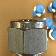 8PCs Parker – M10MSC1/4R-316 – BSPP Male Connector