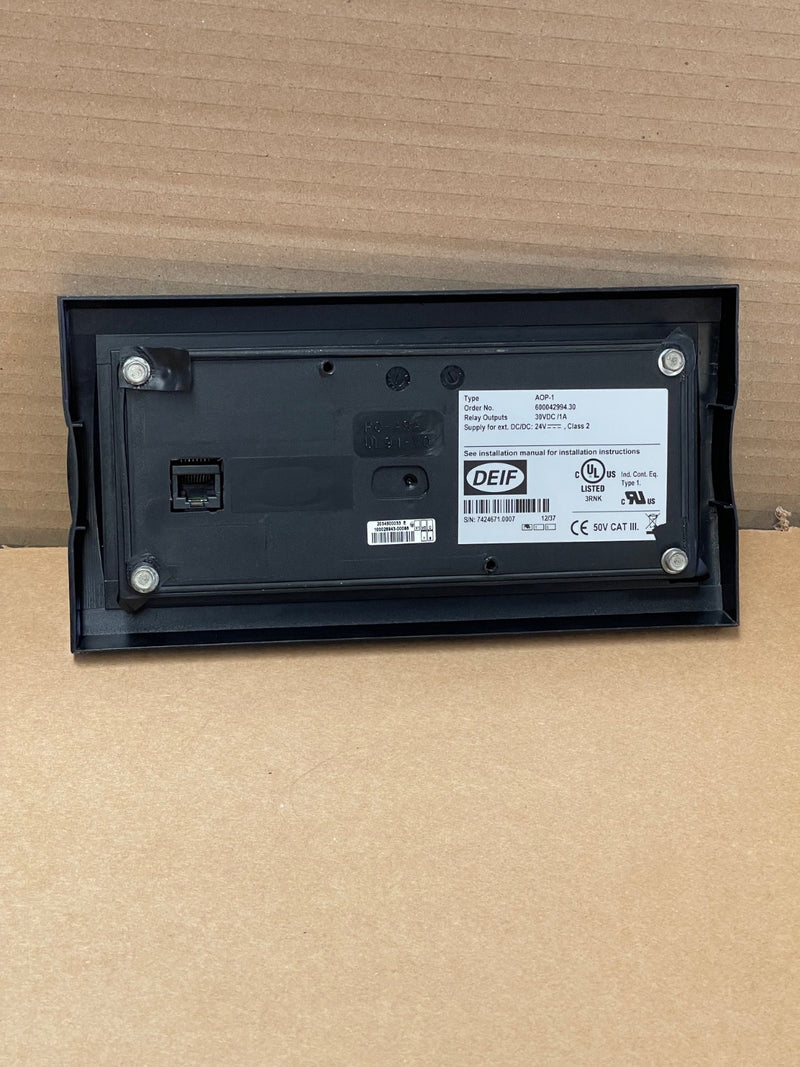 DEIF – AOP‑1 – Additional Operator Panel for Genset Controllers