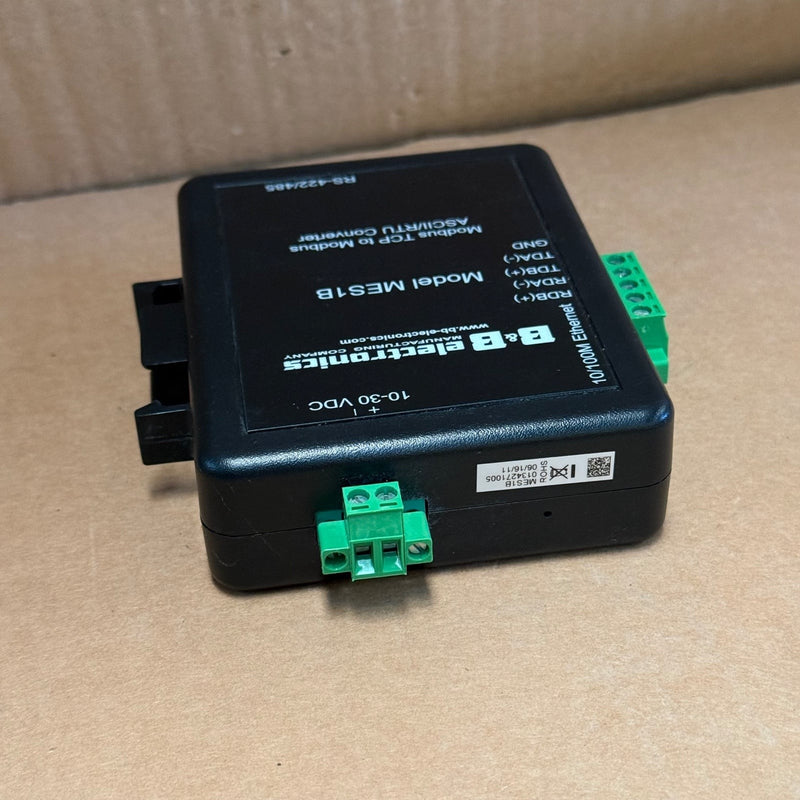 B&B Electronics – MES1B – Modbus TCP to Modbus ASCII/RTU Converter / Gateway
