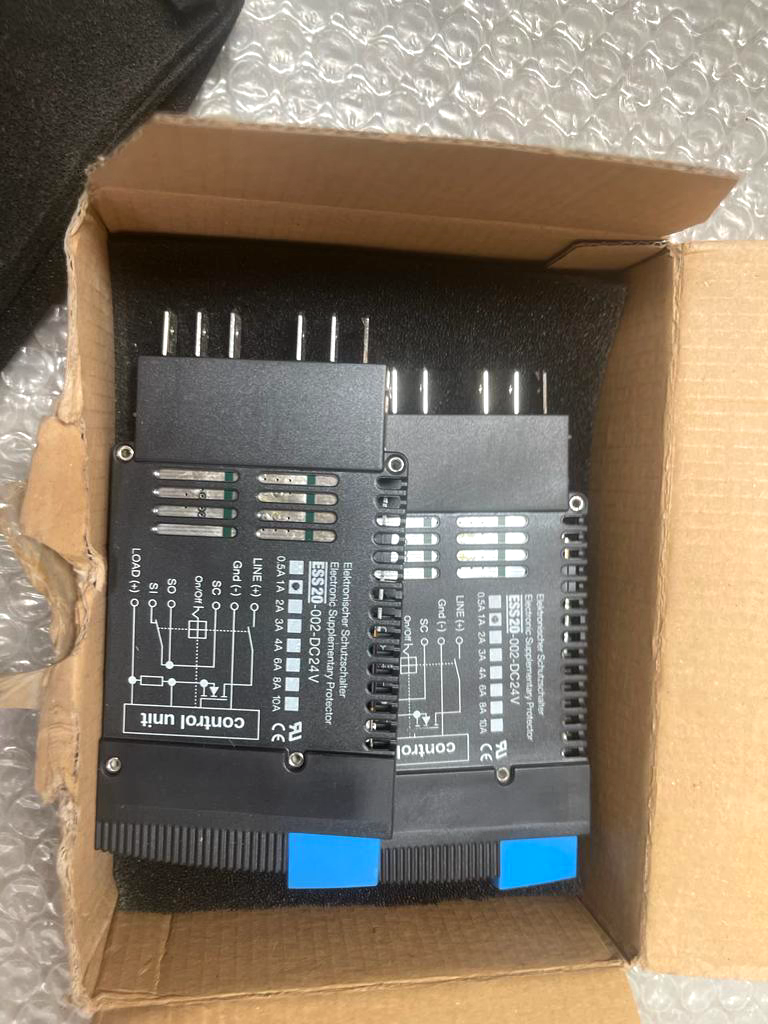 2 x E-T-A ESS20-002-DC24V Control Unit