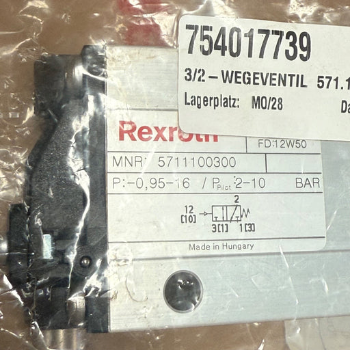 Rexroth – 5711100300 – Directional Control Valve