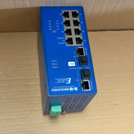 B+B – EIRP410-2SFP-T – Elinx Series Unmanaged Industrial Gigabit Switch
