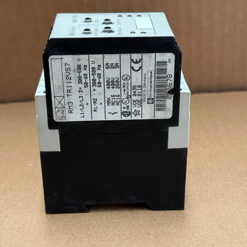 Telemecanique – RM3TR112VS7 – 3-Phase Phase/Voltage Loss Control Relay