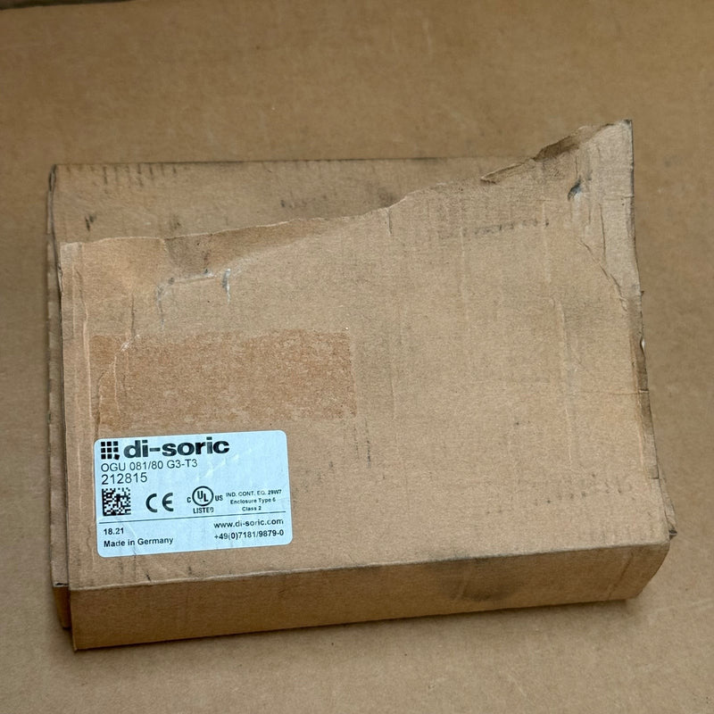di-soric – OGU 081/80 G3-T3 – Fork Light Barrier / Optical Sensor