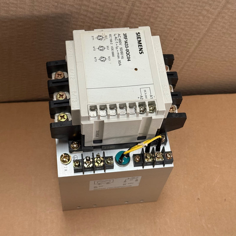 Siemens – 3RF1433-0QC04 – 3-Phase Solid-State Contactor Semiconductor Contactor