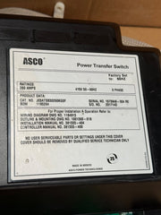 ASCO – J03ATSB30260KG0F – 260A Automatic Transfer Switch Controller