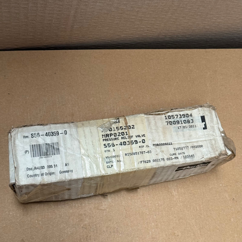 Parker – R4U03-00531 / S56-40359-0 – Subplate-Mounted Hydraulic Unloading Valve