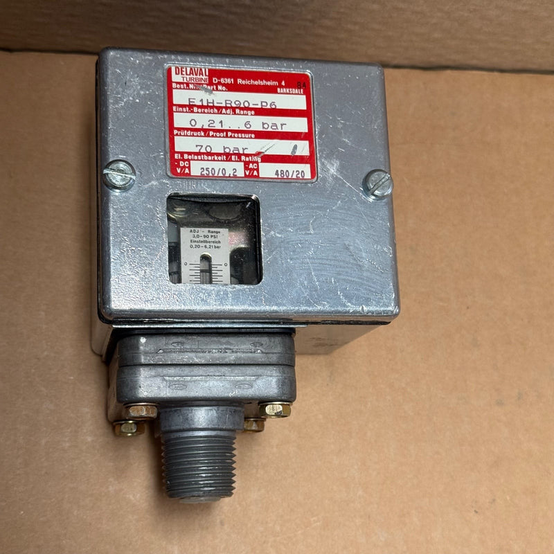 Barksdale – E1H-R90-P6 – Econ-O-Trol Dia-Seal Piston Pressure Switch