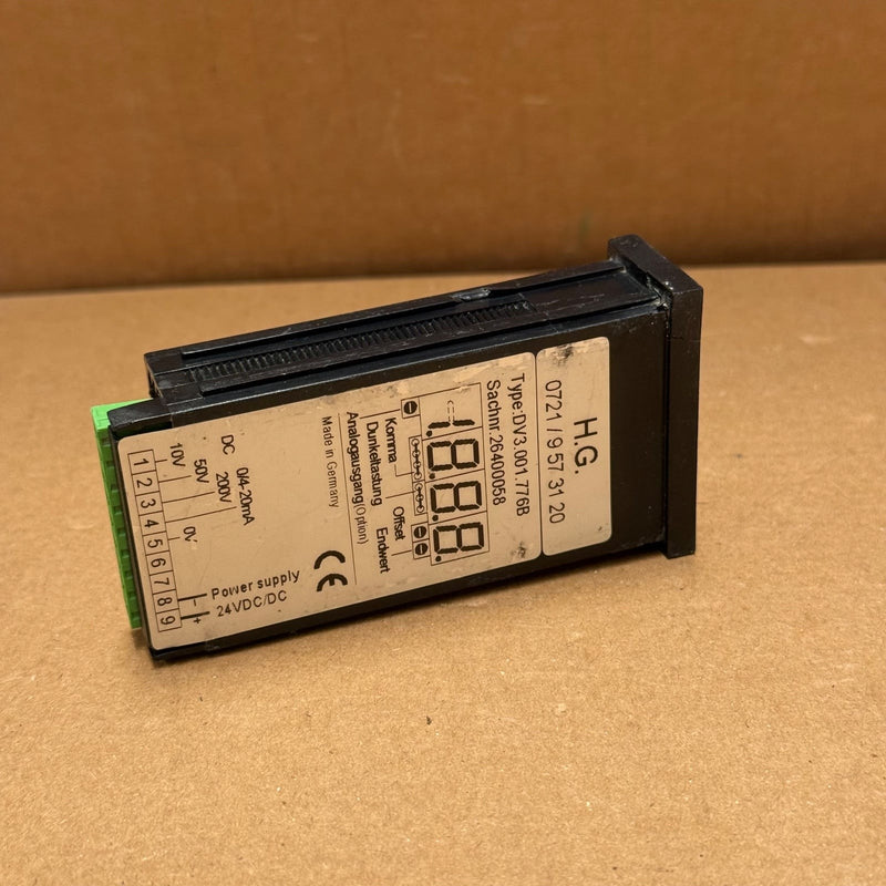 Hengstler (H.G.) – DV3.001.776B – Digital Panel Meter