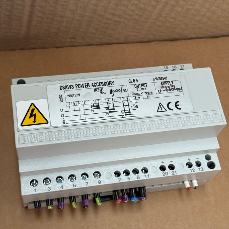 IME – D8AW3 – 1000/5A 3-Phase Power Transducer