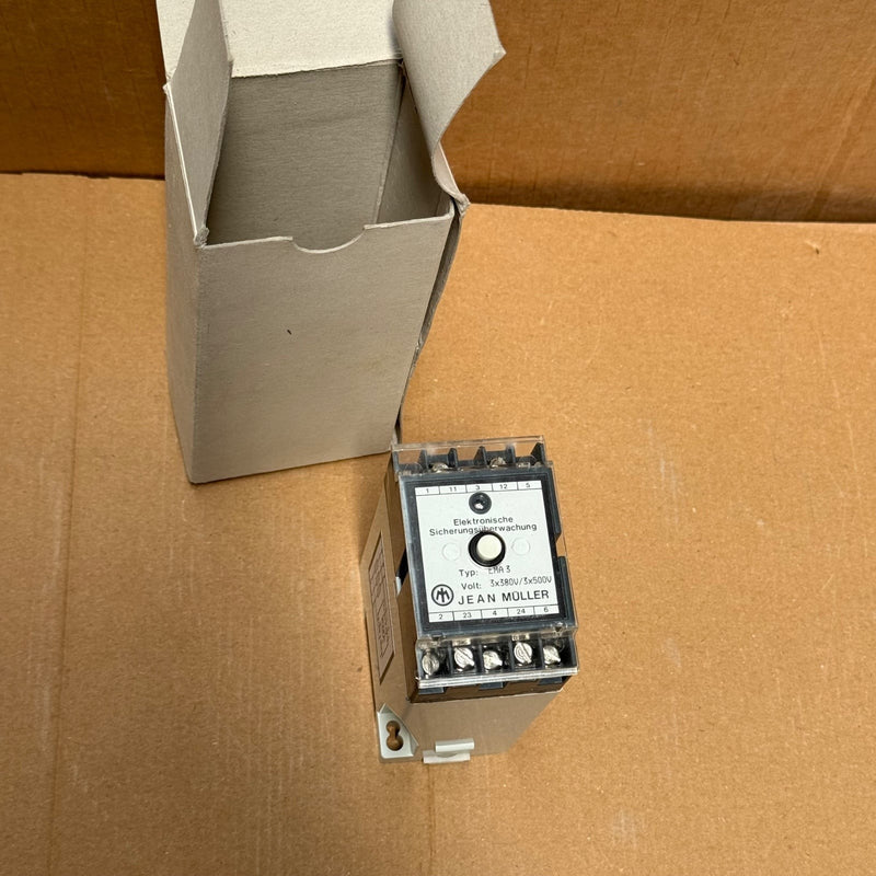 Jean Müller – E2000003 / EMA 3 – E 2000003 SAFTEY MONITORING