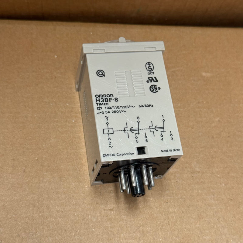 Omron – H3BF-8 – Twin Timer / Repeat Cycle Relay