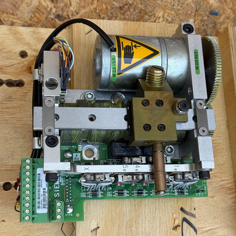 Siemens – 05857979 –  Industrial Control Actuator Positioning Mechanism Assembly