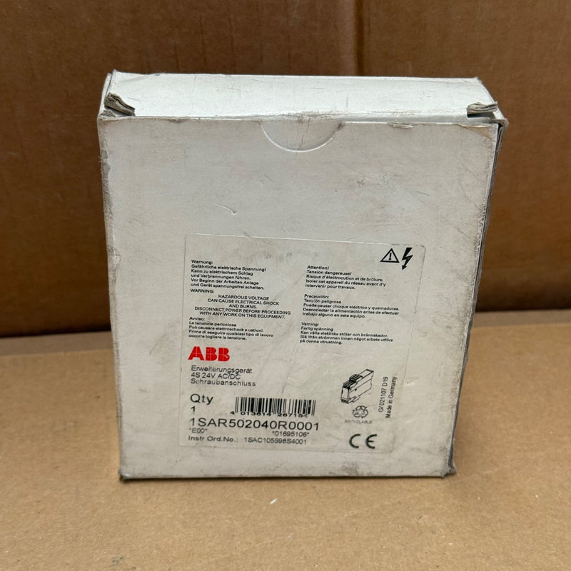 ABB – 1SAR502040R0001 (C579) – Contact Expansion Safety Relay