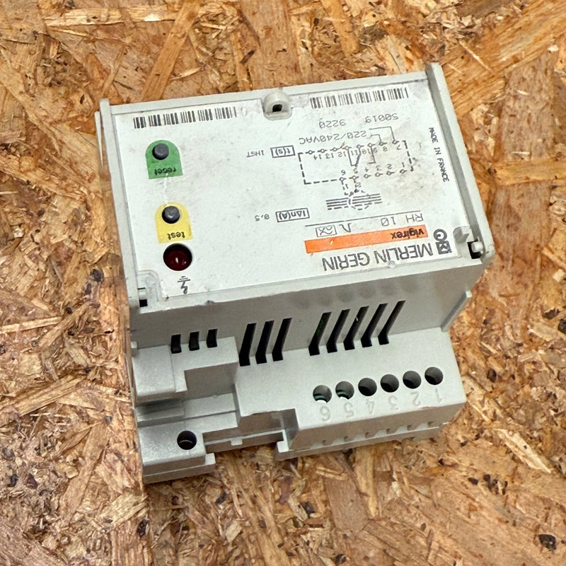 Merlin Gerin – RH10 – Earth Leakage / Residual Current Protection Relay