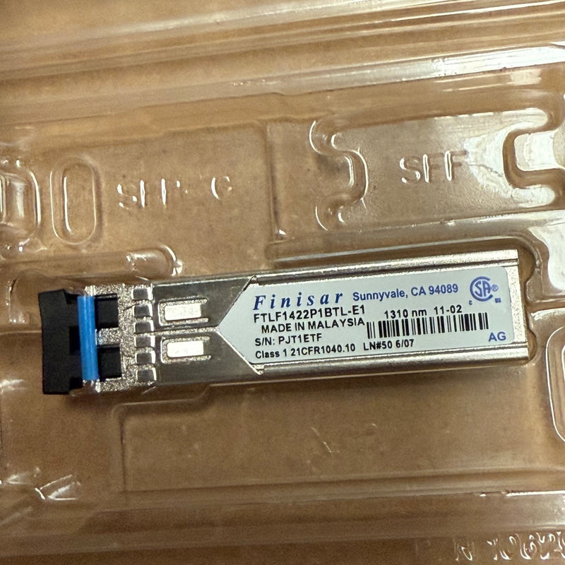 Finisar – FTLF1422P1BTL-E1 – SFP Optical Transceiver