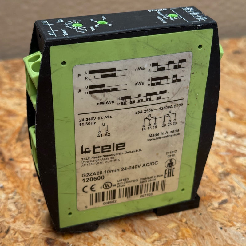 Tele Haase – G2ZA20 – Gamma Series Multifunction Time Delay Relay