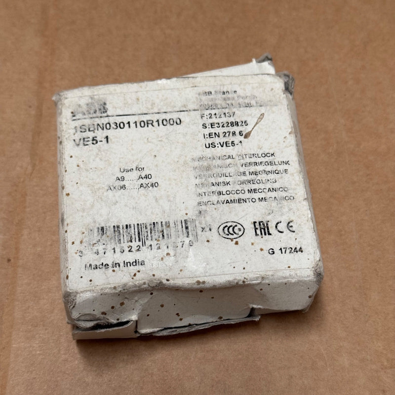 ABB VE5‑1 Mechanical & Electrical Interlock Unit - 1SBN030110R1000