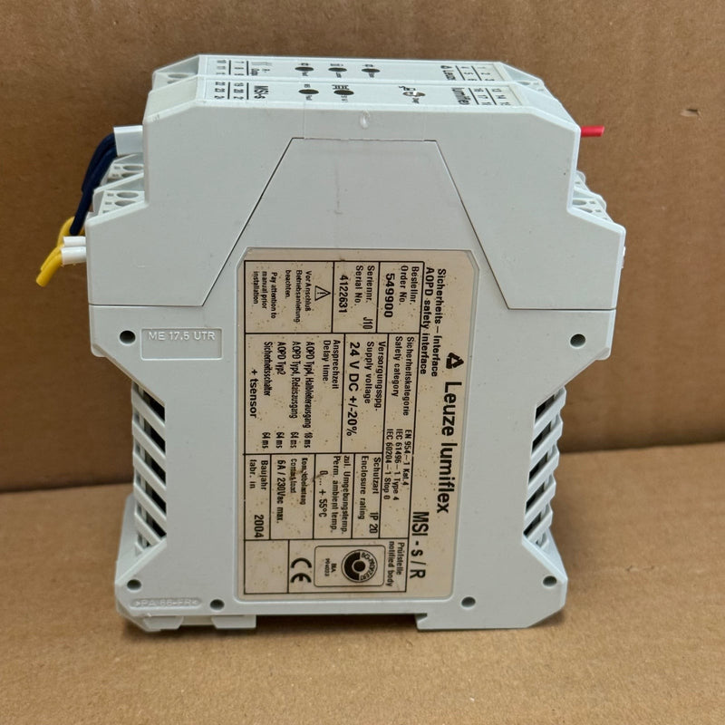 Leuze electronic – MSI-s/R – Configurable Safety Relay / Interface Module