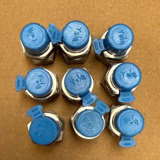 8PCs Parker – M10MSC1/4R-316 – BSPP Male Connector