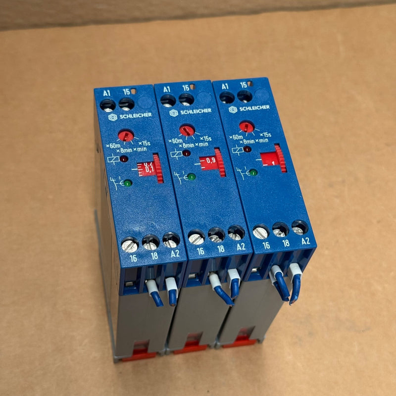 3PCs Schleicher – KZT71KD – Time Delay Relay / Electronic Timer Switch