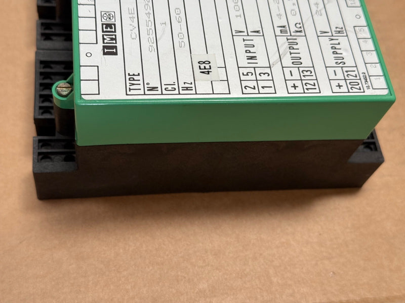 IME – CV4E – DIN‑Rail Analog Voltage-to-Current Signal Isolator