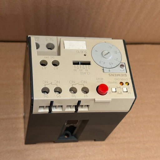 Siemens – 3UB1005-1QB4 – Solid-State Overload Relay 24V DC, Panel