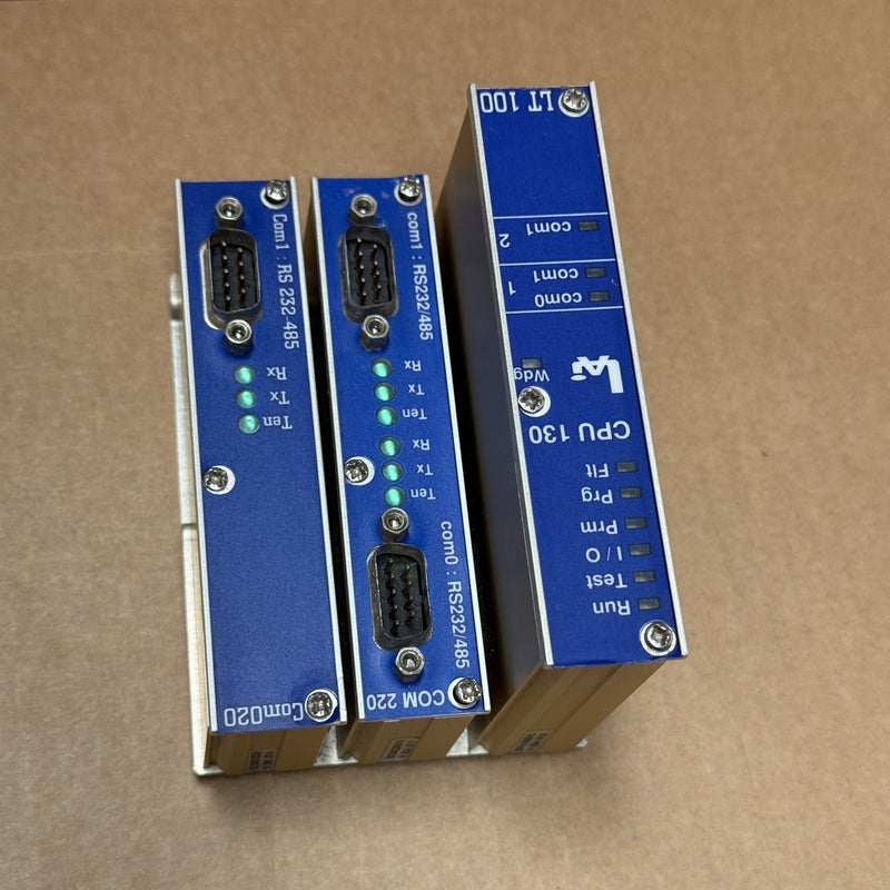 LAJ – LT100 CPU130 + COM220 + COM020 – Modular PLC System