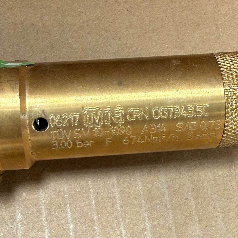 HEROSE – TUV-SV10-1090-A314 / 0G73435C – High-Performance Safety Relief Valve