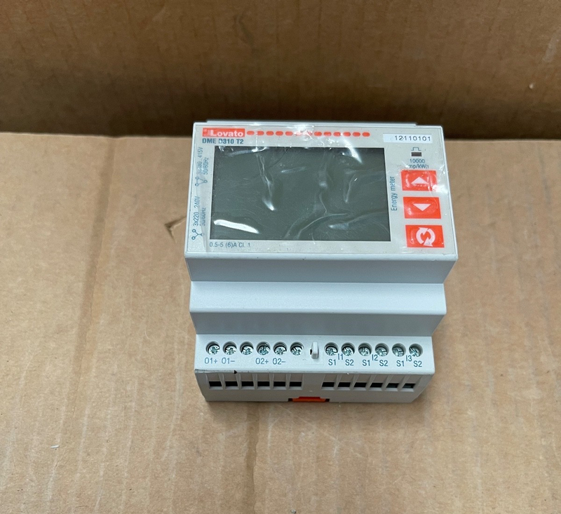Lovato Electric – DME D310 T2 – 3-Phase DIN-Rail Energy Meter