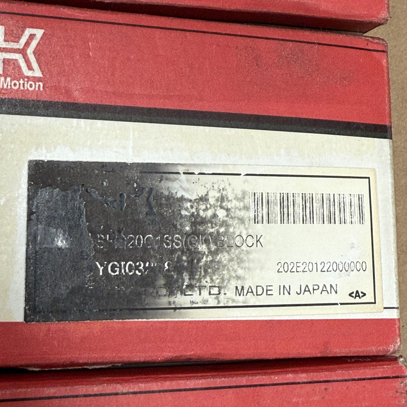 THK – SHS20 / 202E20122000000 – Linear Ball Bearing Block Slide
