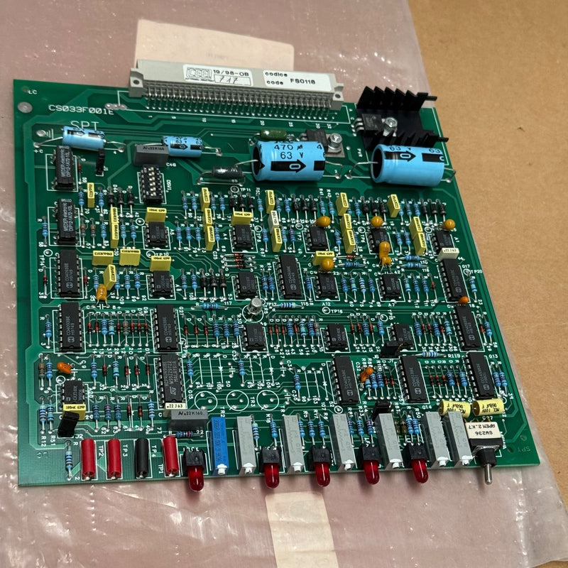 RVR Elettronica – FS0118 (CS 033F001E) – SPT Control Board / Scheda Comando SPT