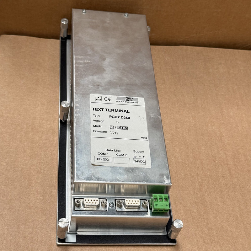 SAIA – PCD7.D250 – Burgess PCD Panel