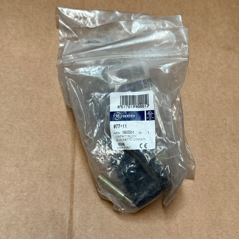 General Electric – 077‑11 – 1NC+1NO Contact Block