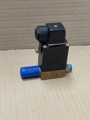 Burkert 00041107 0330C G1/4 24V Solenoid Valve – 3/2‑Way Direct‑Acting Pneumatic