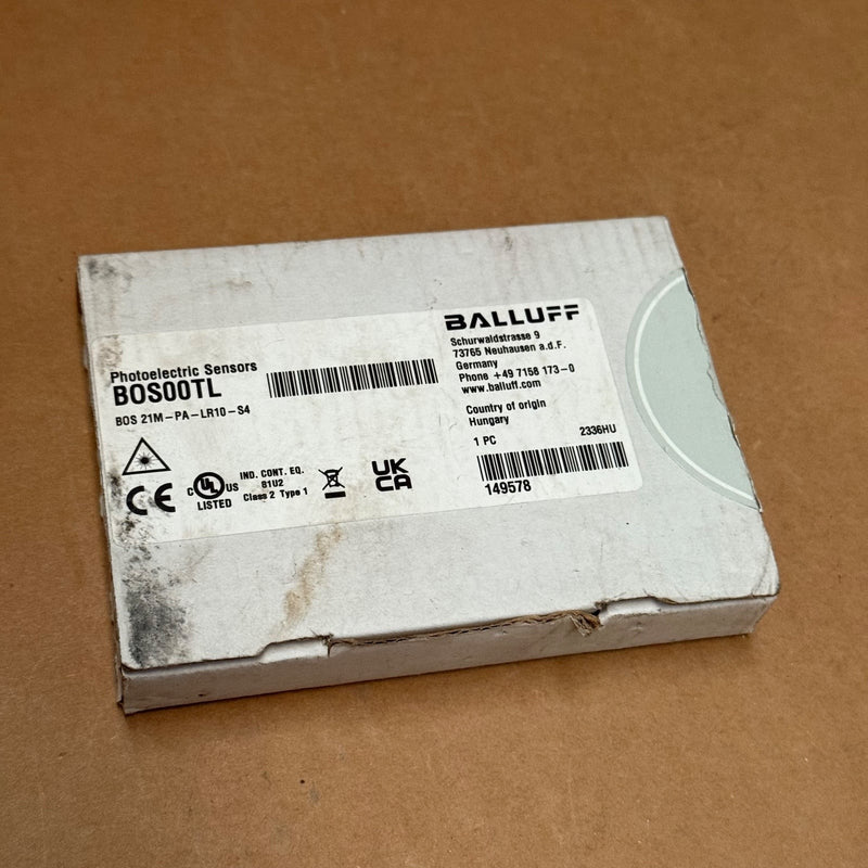 Balluff – BOS 21M-PA-LR10-S4 (BOS00TL) – Photoelectric Laser Sensor