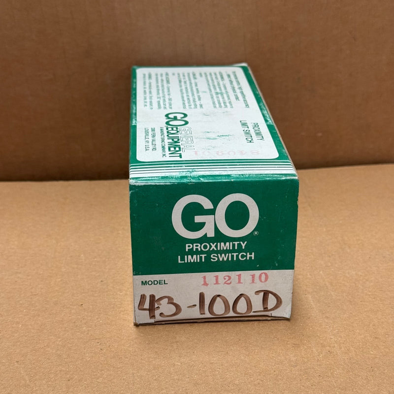 GO Switch – 112110 – 43-100D Proximity Limit Switch