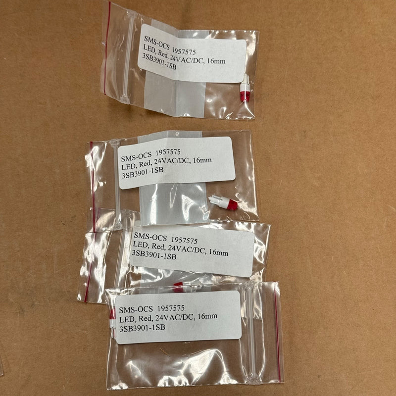 4PCs Siemens – 3SB3901-1SB – Super-Bright LED Lamp