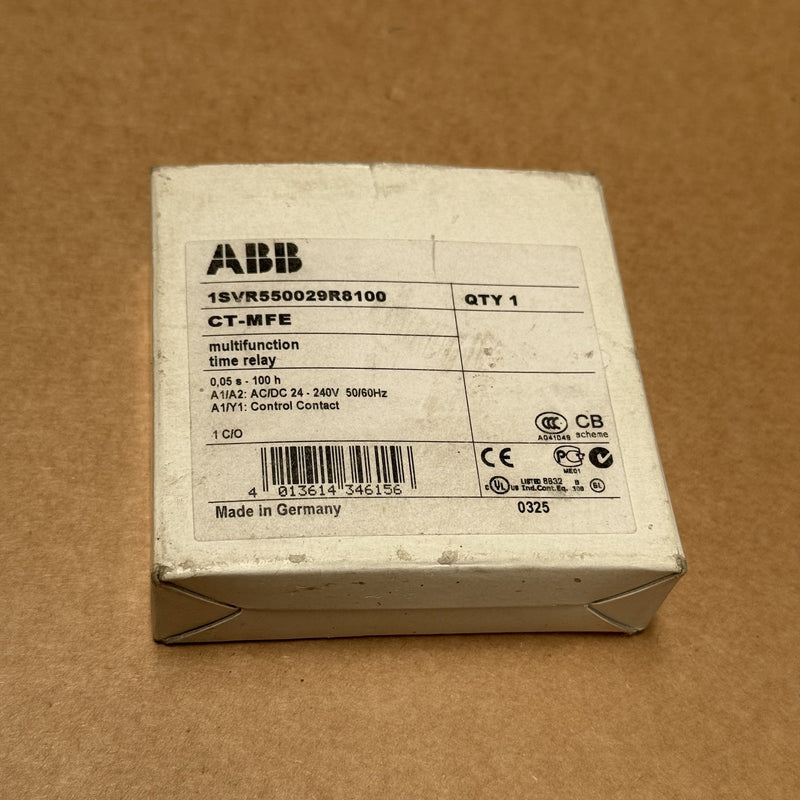 ABB – 1SVR550029R8100 / CT-MFE – TIME RELAY