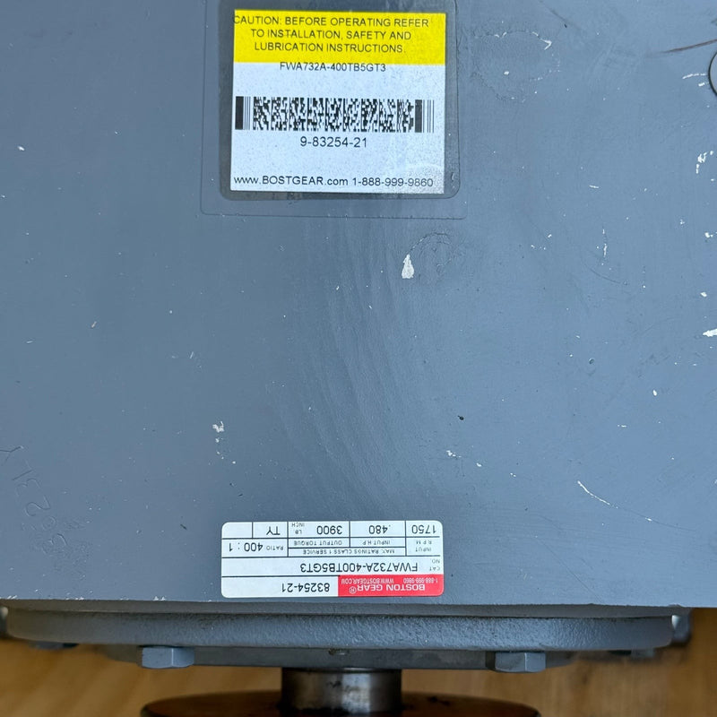 Siemens / Boston Gear – 04510595 / FWA732A-400TB5GT3 – Gantry Motor Assembly
